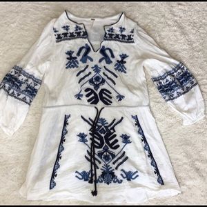 Free people embroidered dress